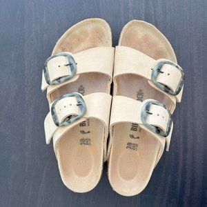 Birkenstock Arizona Big Buckle w/ Tortoise Almond
